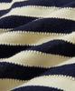 PENFIELD Round Neck Striped Short Sleeve Knit Ivory_Fs2Nt61U