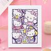 Kuromi Cartoon Diamond Painting Kit: Peace & Joy DIY Gift for Students and Kids.
