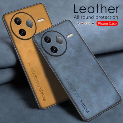 Plain Leather Comfortable Suede Case For Redmi K80 Pro 5G Soft Lens Silicone Protection Hard Shockproof Cover Redmi K70 Ultra K60 Pro