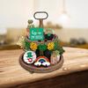Festive Table Decor Farm Signs Patrick's Day Tiered Tray Bedroom Dormitory Decor Suitable for Patrick's Day Party Supply