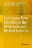 Kniha Continuous Time Modeling In the Behavioral and Related Sciences