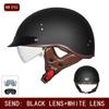 Retro Helmet Motorcycle Helmet Motorcycle Half Helmet Four Seasons Summer Wear Endoscopic Safety Hat Helmet Cruise Helmet Riding