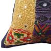 Cushion Cover Pillow Kutch Ethnic Pillow Mullticolour Square Pillow Case 18 X