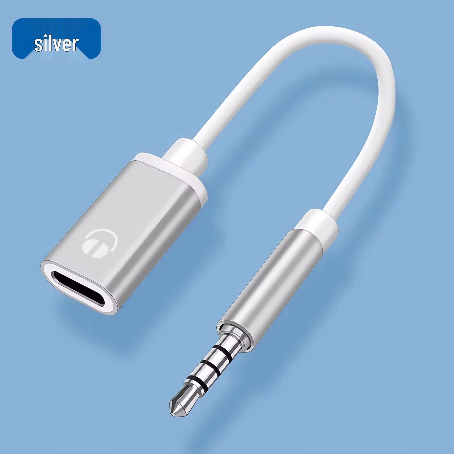 

Адаптер 3,5 мм штекер до USB-C гніздо плоский до круглого для навушників (Без чіпа)