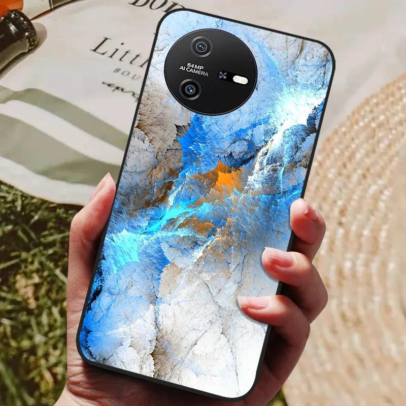 Για Blackview Oscal Tiger 12 Θήκη Δροσερή Ζωγραφισμένη Σιλικόνη TPU Μαλακό Κάλυμμα για OSCAL TIGER 12 Θήκες Μαύρο Προστατευτικό Κέλυφος Τηλεφώνου