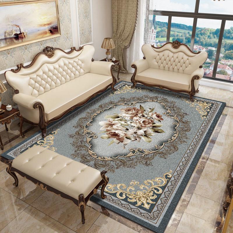 

Ретро ковер для украшения гостиной для пожилых людей, роскошный отель, ковры для проживания в семье, скандинавские домашние спальни, балкон, эркер, нескользящие коврики 200*300cm