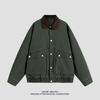 Pure Cotton Jacket for Men's New Jacket American Loose Casual Men's Baseball Uniform Autumn Suit