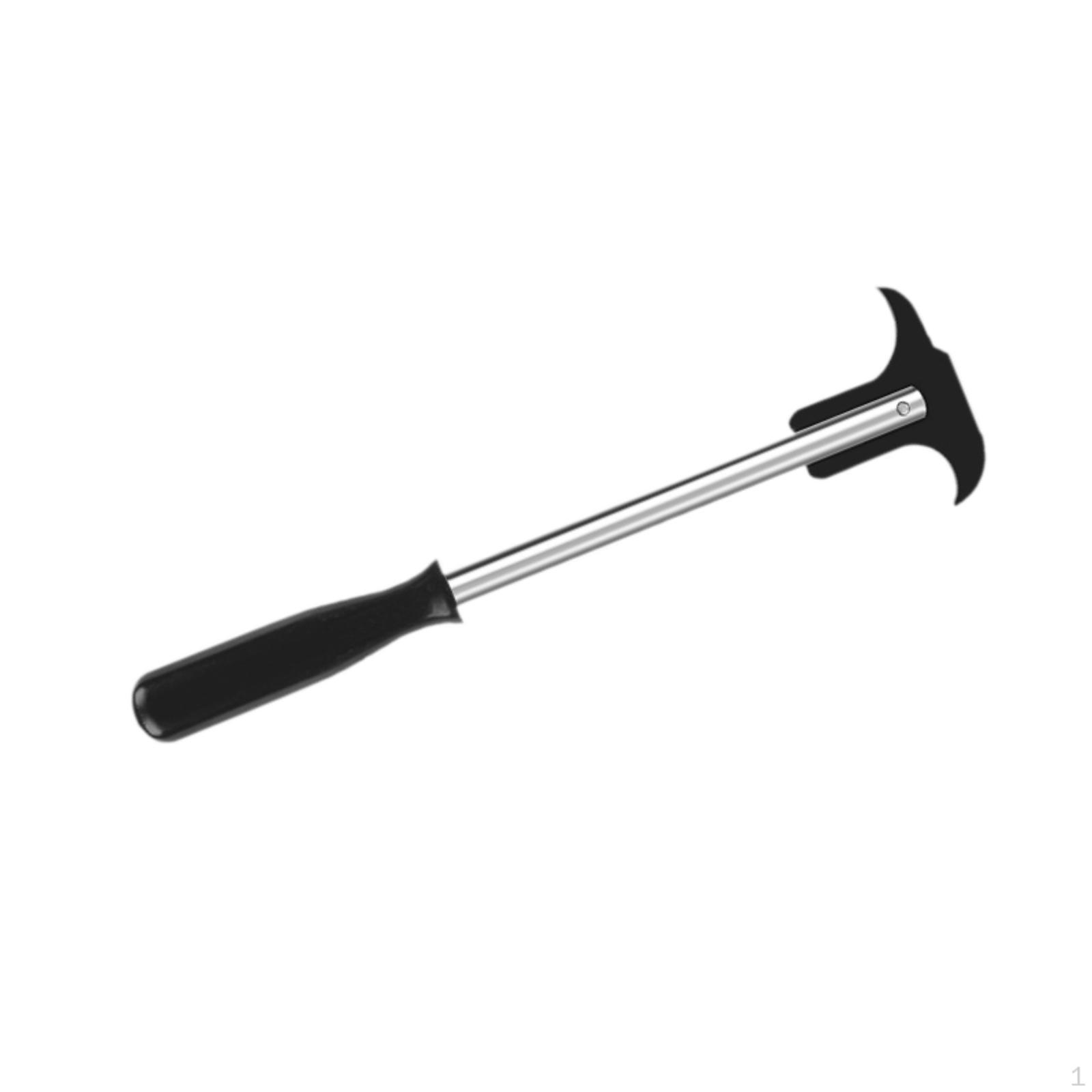 

Съемник уплотнений с двумя крючками, профессиональный ручной инструмент для легких грузовиков и автомобилей чёрный