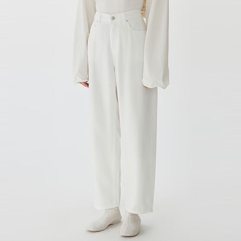 

JNBY 2025 Spring Loose Lyocell Denim Long Pants XS