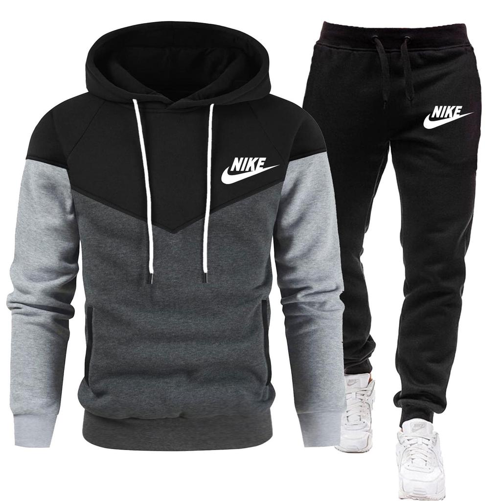 Men's Hooded Sweatshirt - Warm Autumn/Winter Casual Sportswear Pullover