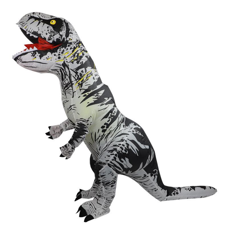 Aufblasbares Dinosaurier-Fahrradkostüm – Lustige Requisite für Partys & Cosplay
