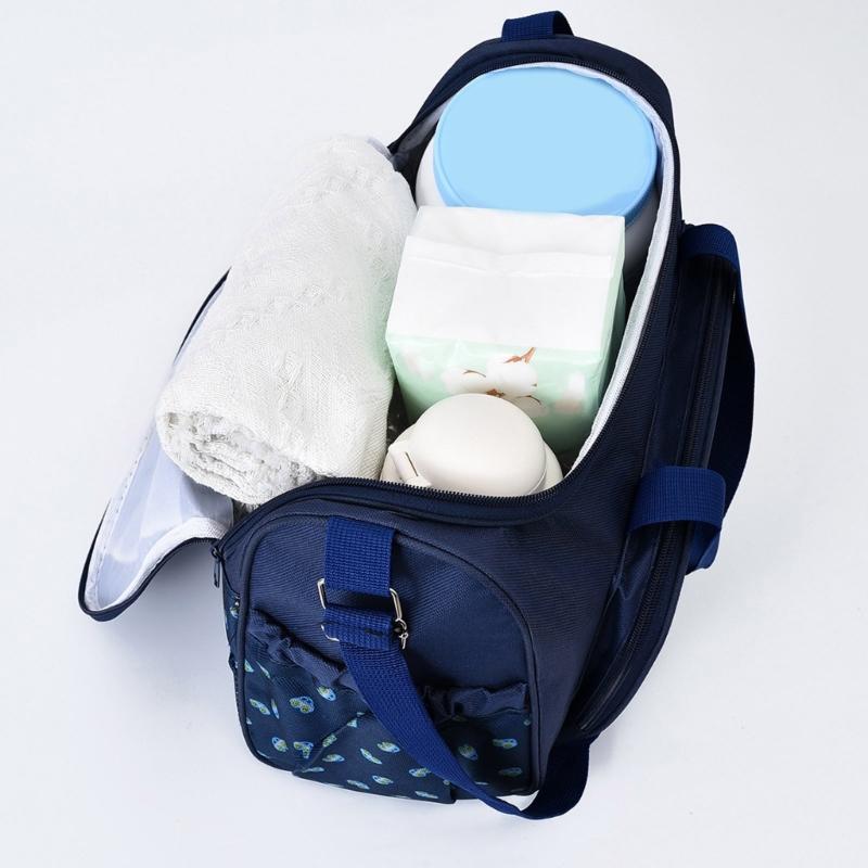 4Pcs Multifunctional Baby Changing Bag Set Spacious and Practical Baby Changing Bag Set for Modern Parenting Needs