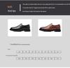 2024 Men's British Style Carved Brogue Slip-On Leather Shoes - Business Casual & Formal