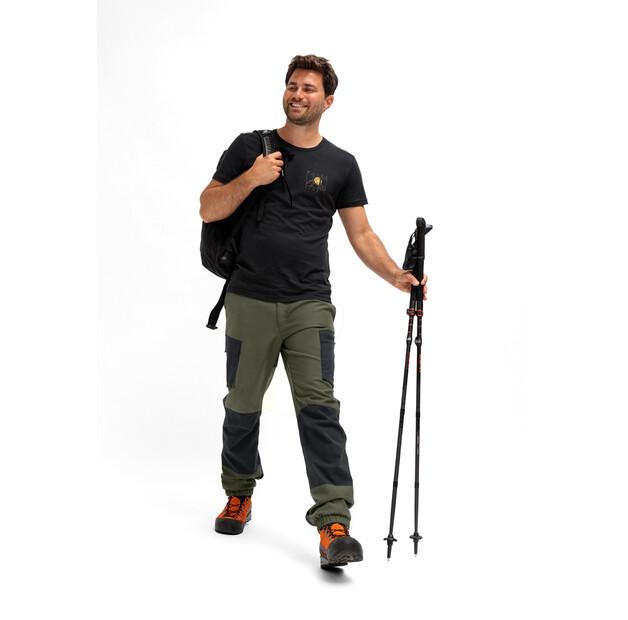 Брюки Maier Sports Stoneflex M (3006071) goose/black зеленый