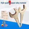 Explosion-Proof Aluminum Bronze Open-End Wrench