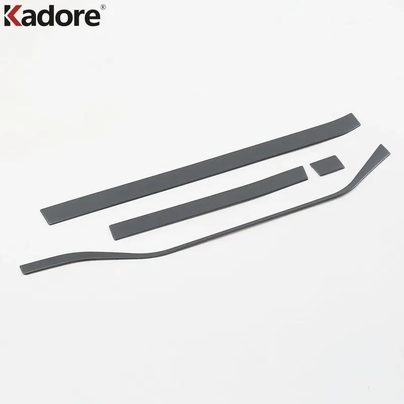 Car Dashboard Central Console Trim For Volkswagen VW T-Roc TROC 2017 2018     Stainless Interior Accessories