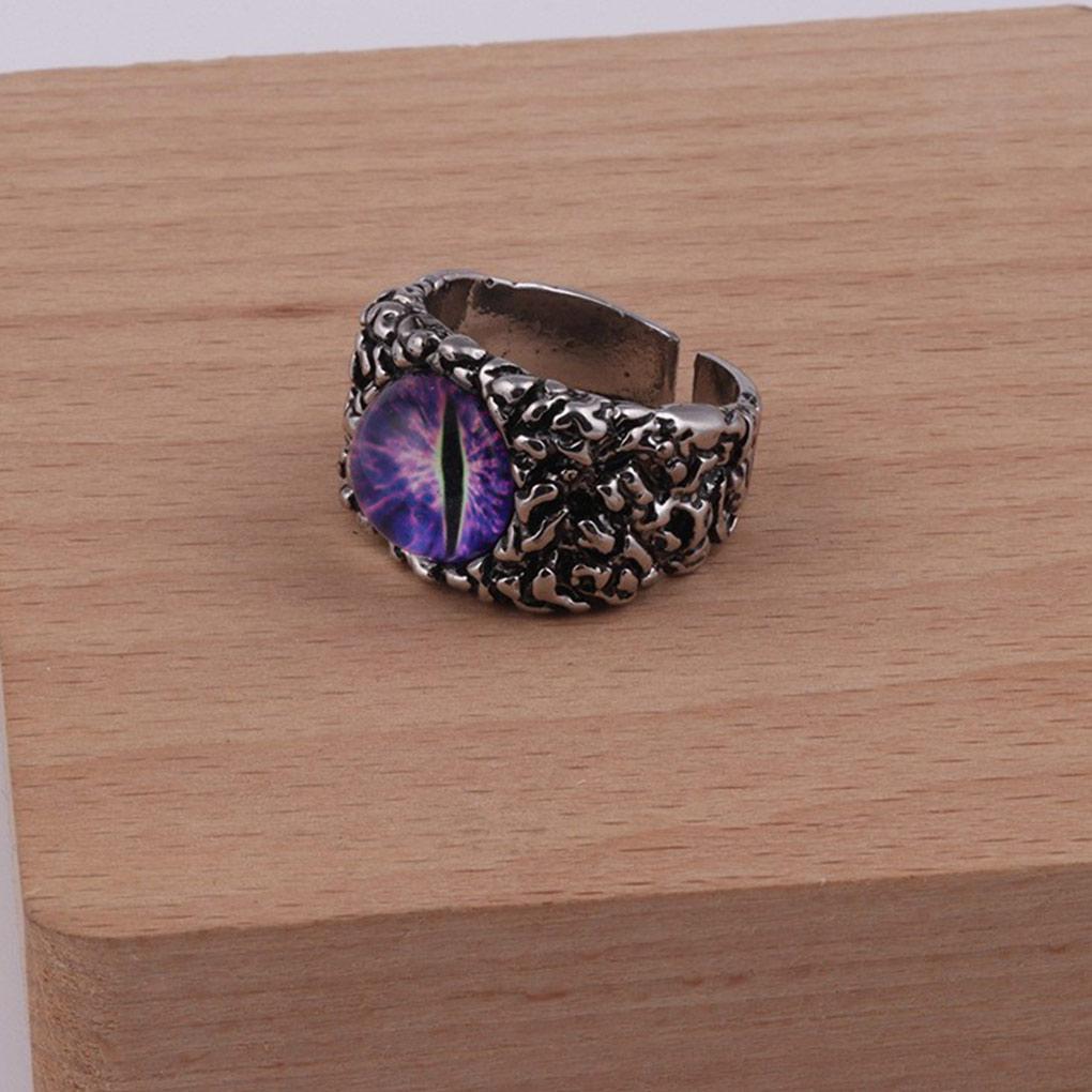 Ring Eye Snake Multi Colors Retro Style Gothic Finger Rings Unisex Waterproof Jewelry Men Gift Adult Birthday Festival