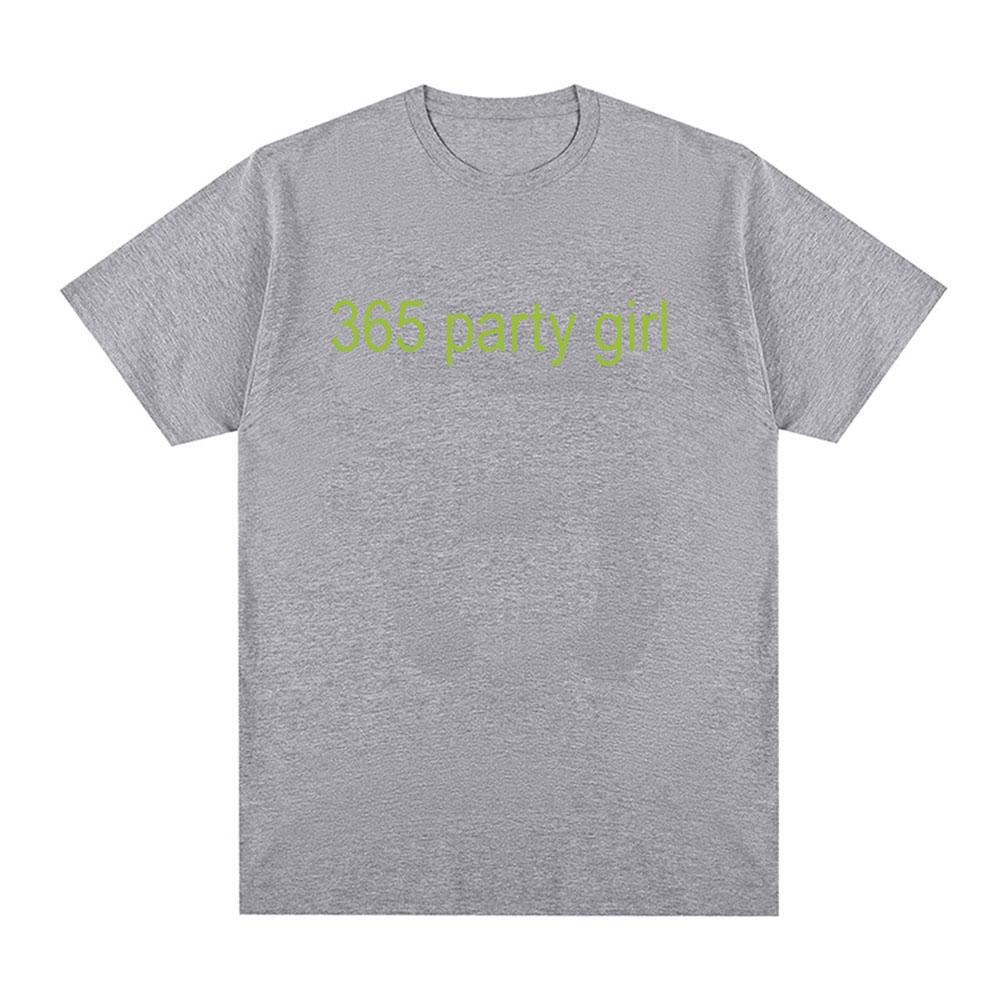 365 Party Girl Charli XCX Brat 360 Album T Shirt Unisexs Fashion Harajuku Tshirt 100 Cotton Casual Cozy Oversized Tshirts