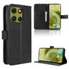 For Motorola Moto G86 Power 5G Leather Wallet Case with Strap Diamond Texture Phone Cover
