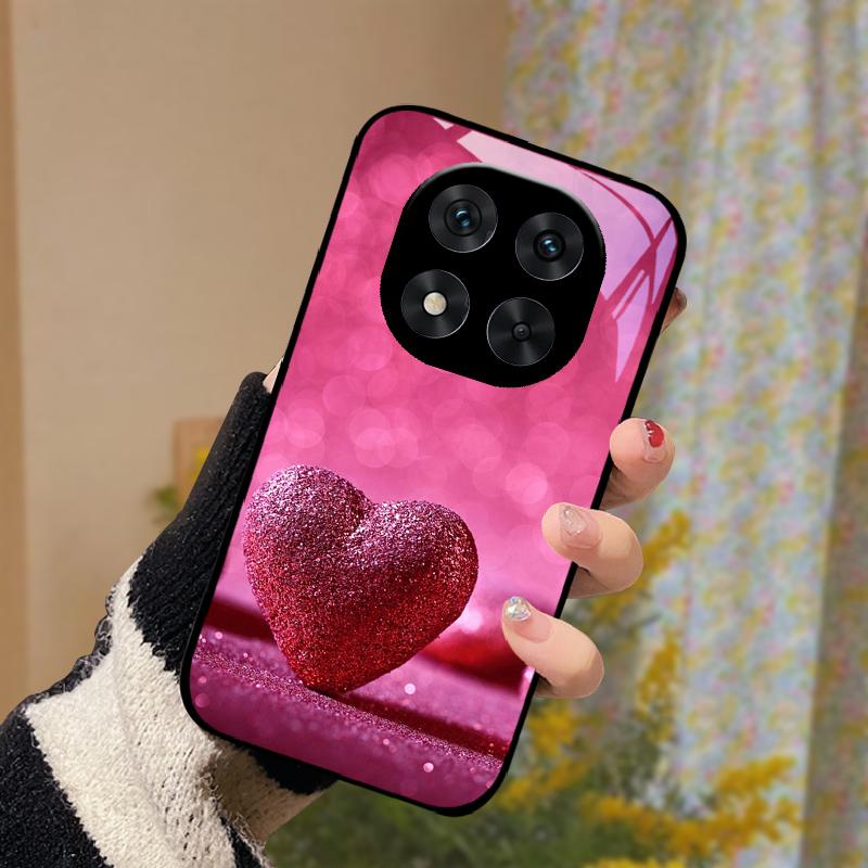 

Для Poco X5 / X6 / X7 Чохол Жорсткий ПК Загартоване Скло Чохол для Телефона Для Xiaomi Poco X7 Pro 5G Модний Розкішний Скляний Захисний Чохол Poco X5