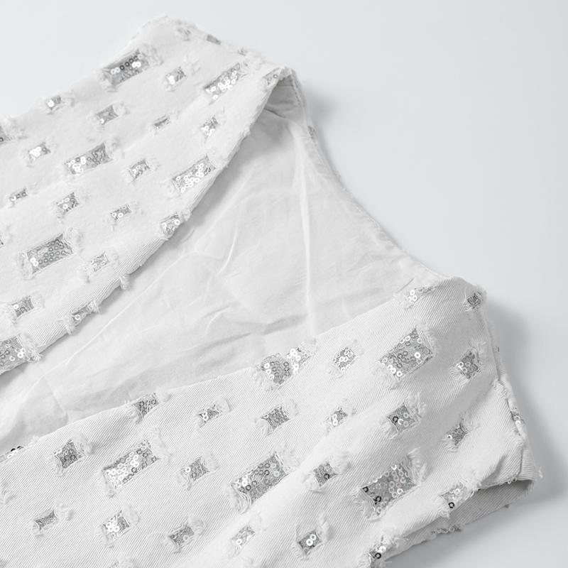 Элегантный кардиган с пайетками — фото 8