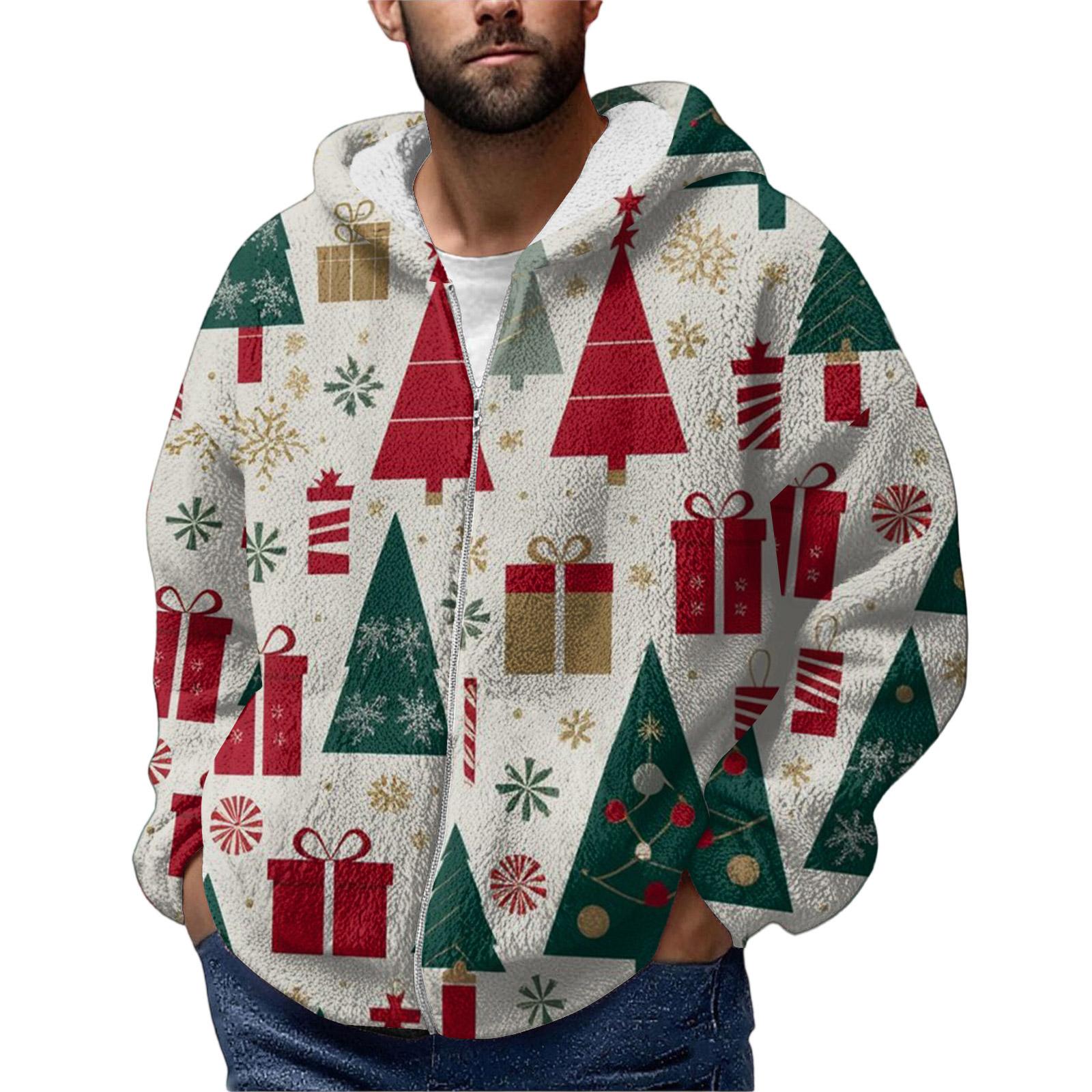 

Мужская зимняя флисовая толстовка на молнии с капюшоном и накладным карманом, повседневная куртка XXXL