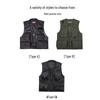 Men's Breathable Multi-Pocket Workwear Vest - Customizable Logo for Outdoor Volunteers