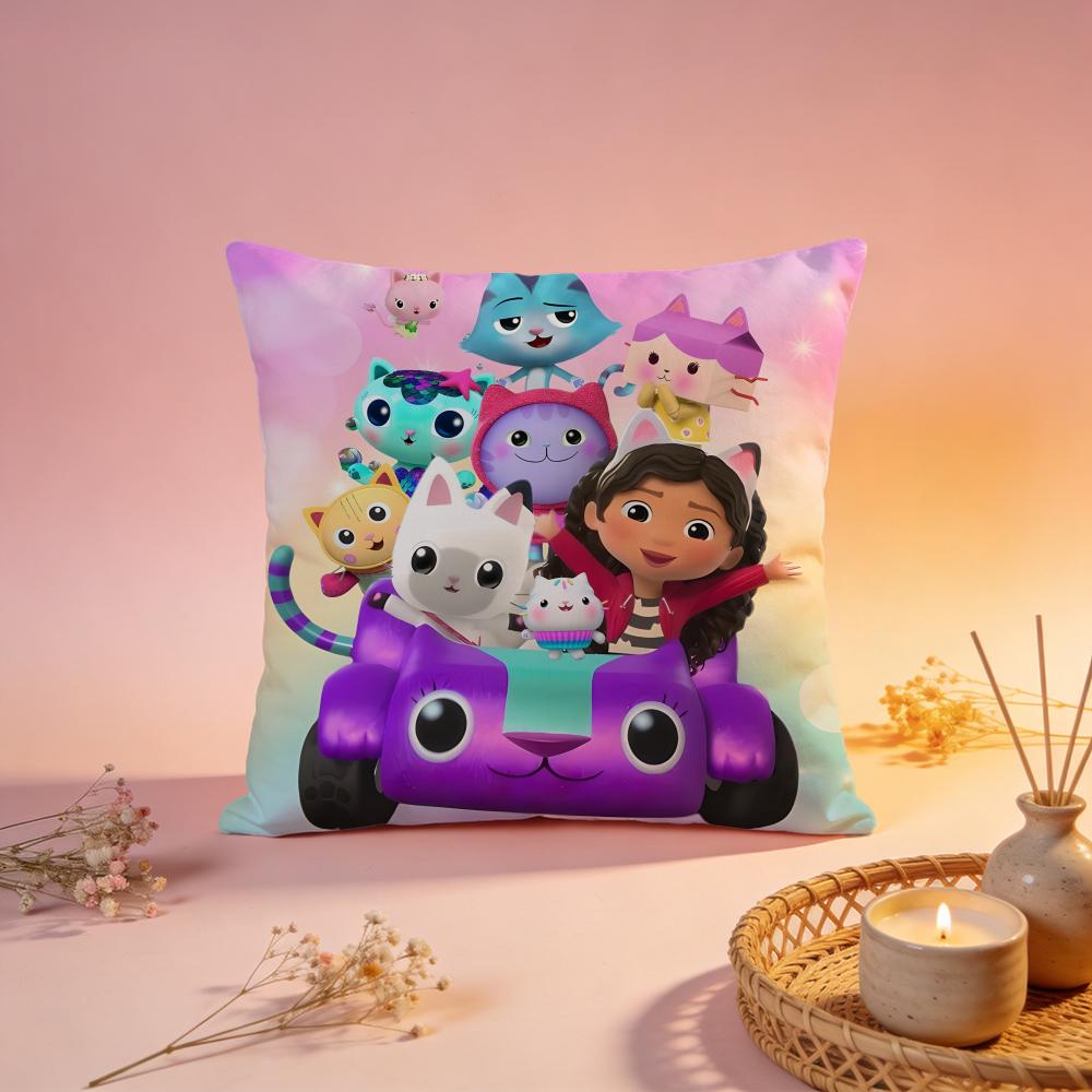 Fashion GGabbys Dollhouseful Cushion Cover Comfortable Durable Pillow Cover MultiScene for Home Office Car Sofa