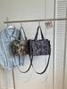 Women's Large Camouflage Canvas Tote - Versatile, Fashionable Handbag for Commuting