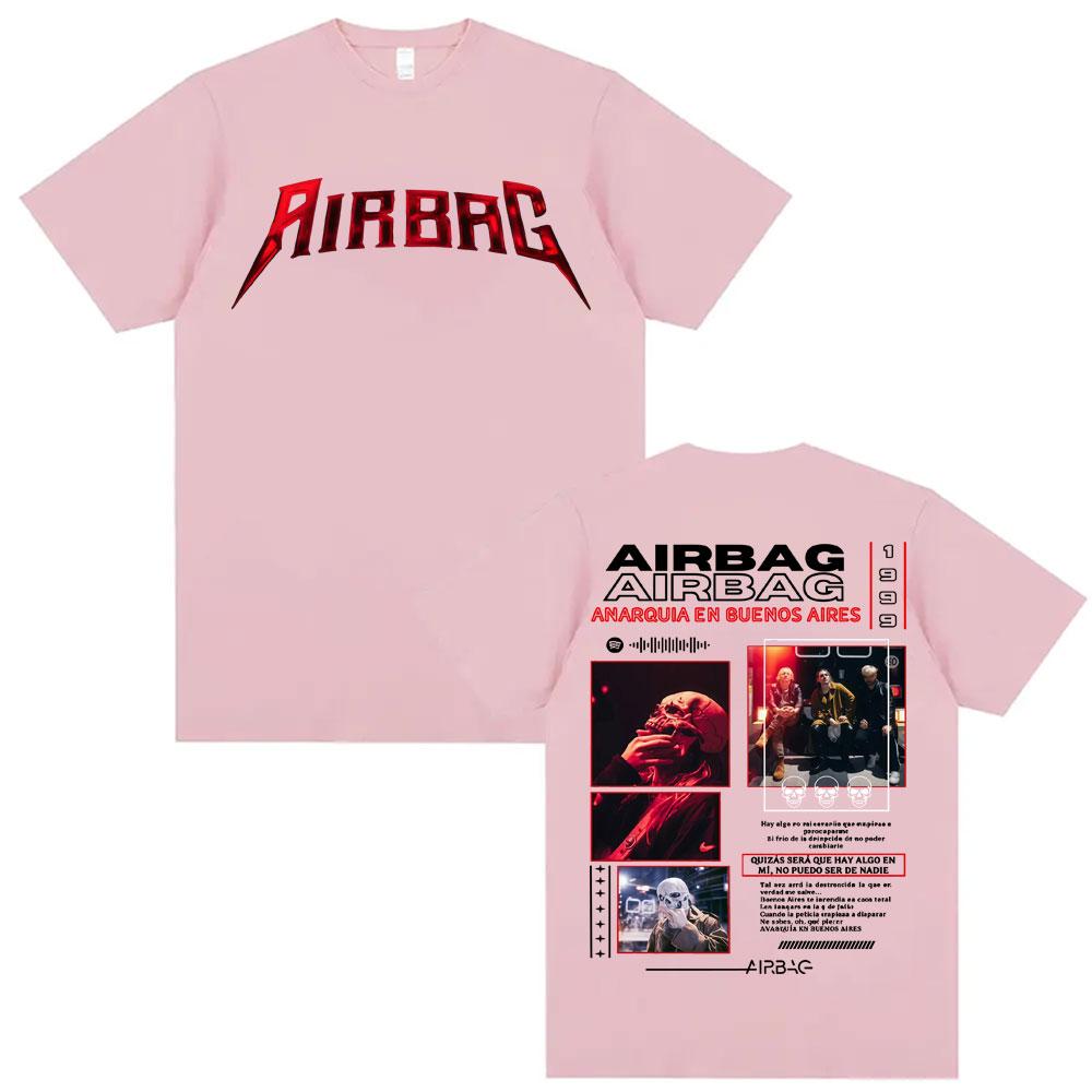 Singer Airbag Anarquia En Buenos Aires Album 2026 Tour Tee Shirt Unisex Women Fashion Vintage 100 Cotton Short Sleeve Tshirt Tops