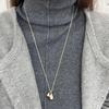 Korean Blogger Style Water Drop Pendant Necklace - Autumn/Winter Fashion Accessory for Women
