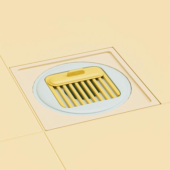 Floor Drain Filter Universal Fit Comb Design Smooth Drainage Easy to Clean Hair Catcher Odor-proof Floor Drain Protector