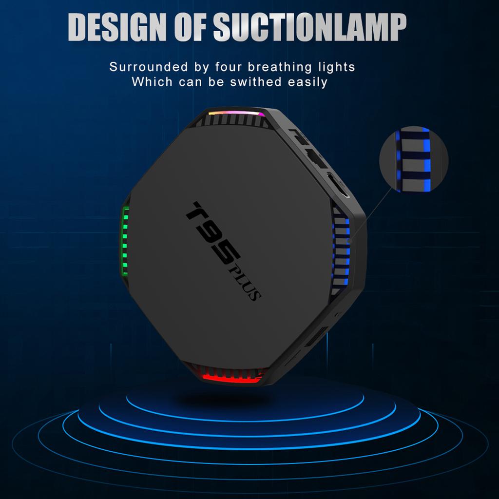 T95 Plus Android 11.0 Smart TV Box RK3566 Quad-core H.265 VP9 8K Decoding UHD 4K Media Player