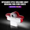 AAAMR1 2PCS Car Laser Projector LED HD Induction Lamp Welcome Light for Mondeo 2007-2013 Mustang ST RS Ford Max 2007-2008 Focus 2 F150