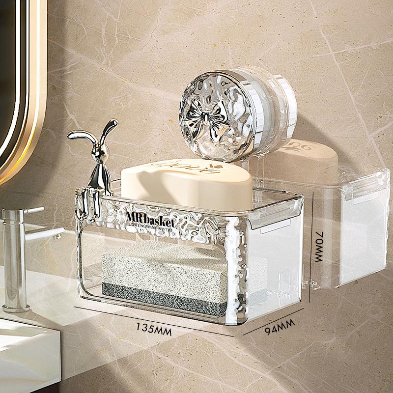 

Полка на присоске в ванной комнате, настенное крепление, угловые полки для хранения туалетных принадлежностей, быстрая и простая установка, органайзер для ванной комнаты