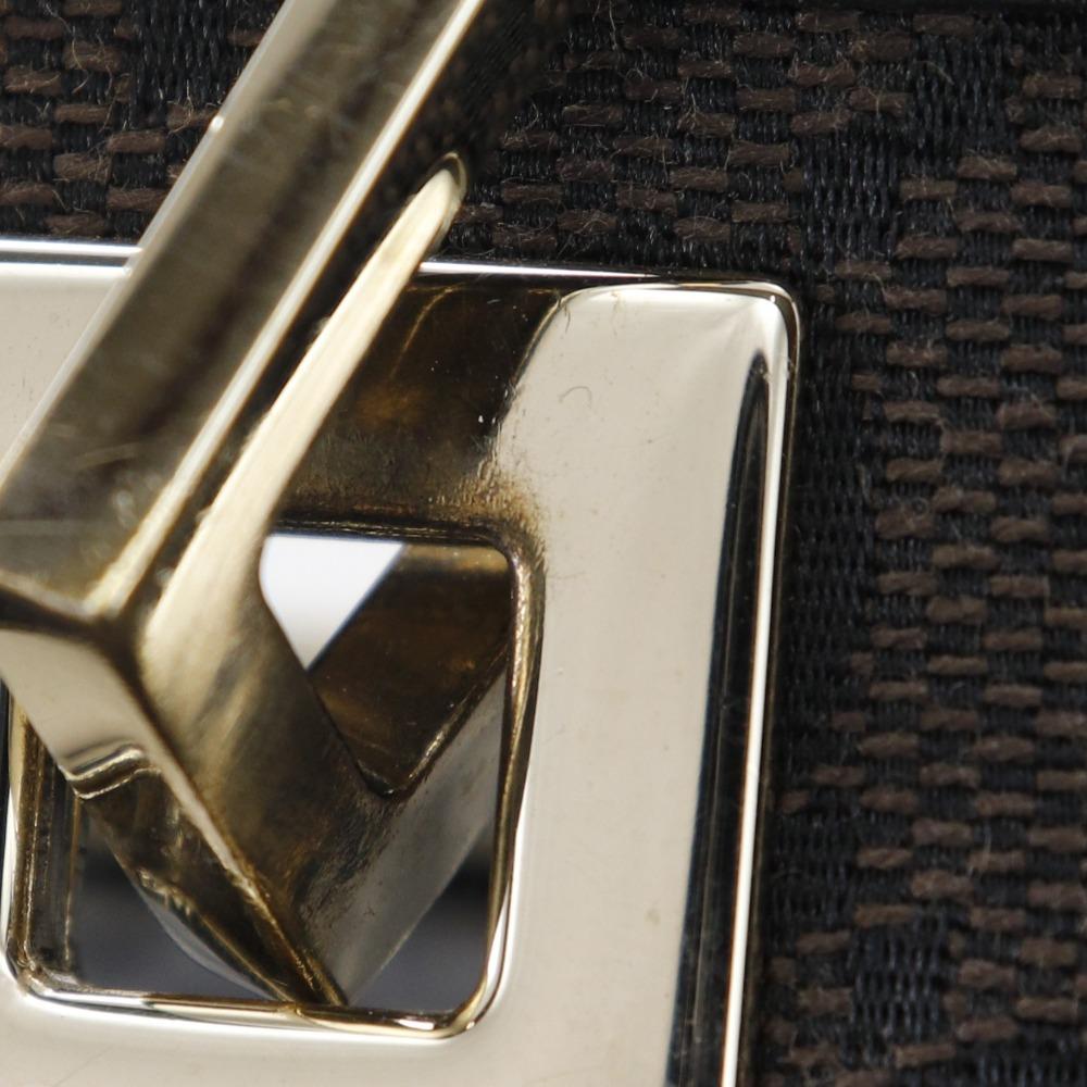 GUCCI Tote Bag 002.1098 Brown GG canvas unisex Used