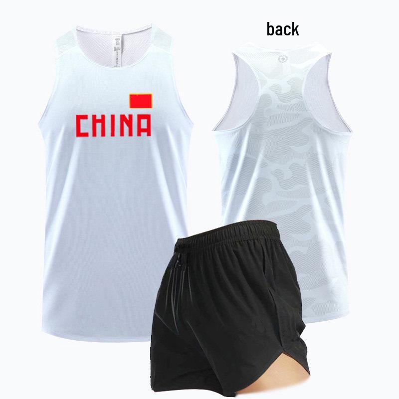 Unisex Chinese Team Athletics Training & Competition Uniform for Students