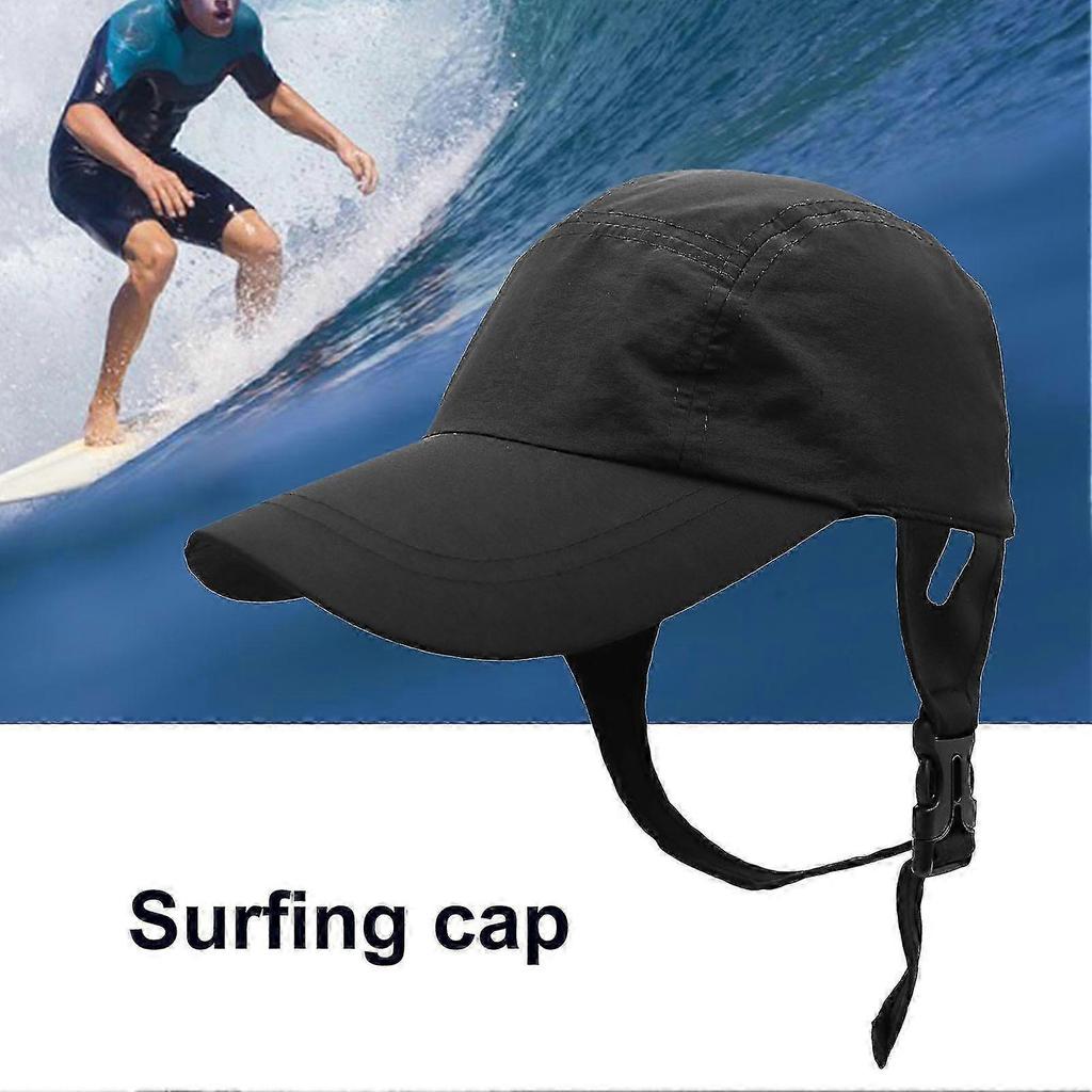 Unisex Sun Hat with Adjustable Buckle Solid Color Sun Protection Caps with Wide Brim Anti-UV Caps for Camping Hiking ONE