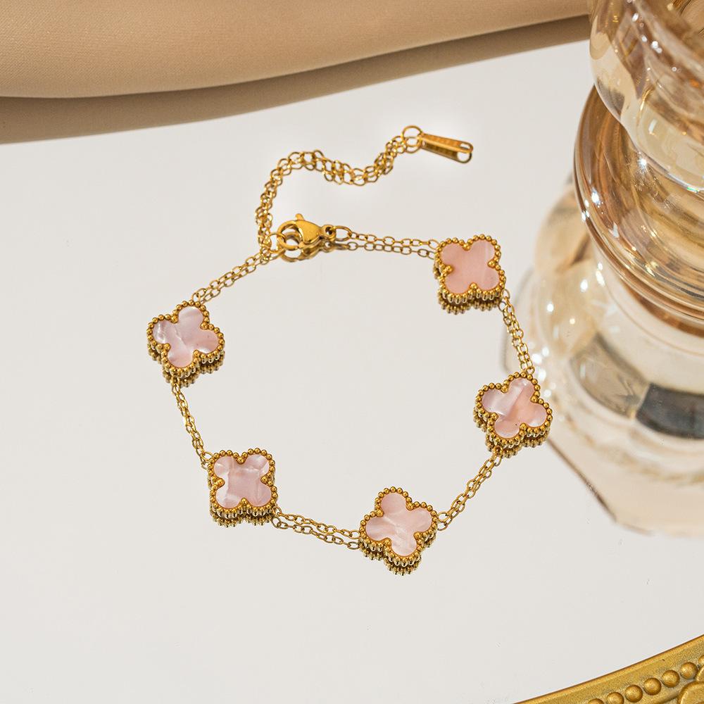 Four-leaf Clover Bracelet Women's Jewelry Accessories New High-end Bracelet