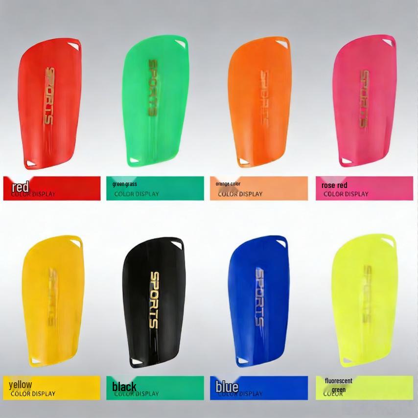 Professional Football Shin Guards - Competition & Training Protective Gear for Calf and Tibia
