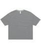 Nomaenyueol Nm Crop Border T-Shirt - Gray