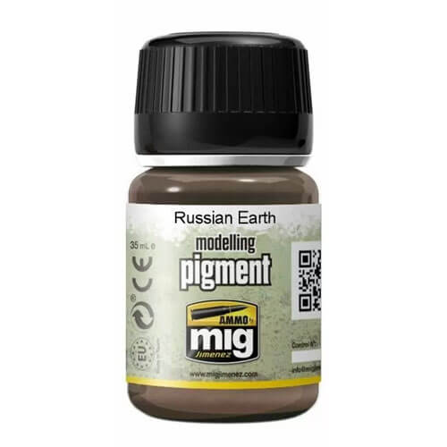 Ammo by MIG Pigments 35mL (Russian Earth)
