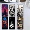 Drum Set Rock Music Soft Phone Case for Samsung A17 A37 A57 A16 A26 A36 A56 A15 A25 A35 A55 A14 A24 A34 A54 A13 A23 A33 A53 A52