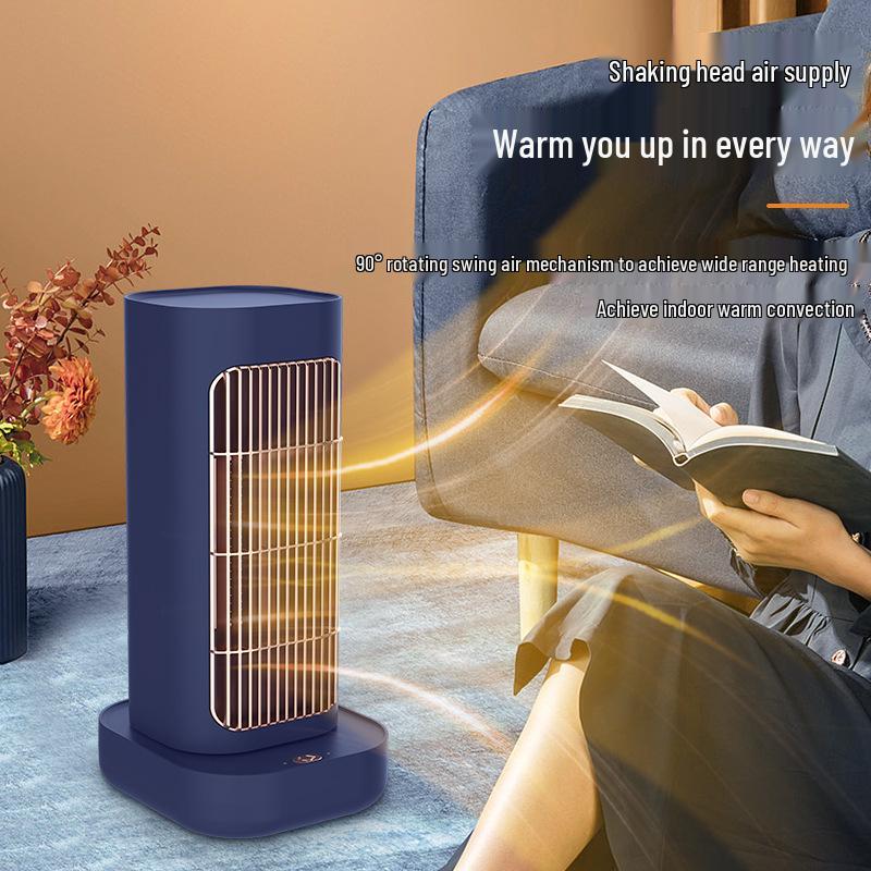 2023 Portable Vertical Electric Heater with PTC Ceramic Oscillation, EU/US Spec