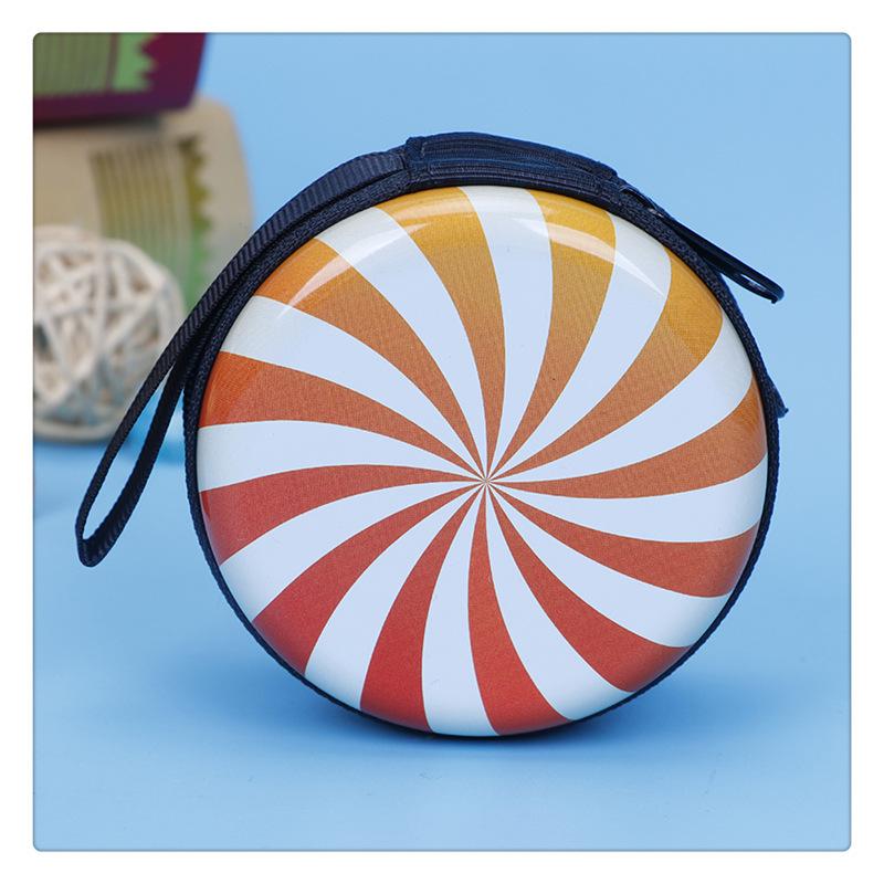 Creative Ball Pattern Coin Purse for Kid Boys Girls Small Gift Fashion Change Purses Mini Wallets Zipper Storage Box