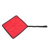 2PCS Red Safety Warning Flags 12.6*12.6in High Visibility Flags Reflective Safety Flags  Outdoor Use
