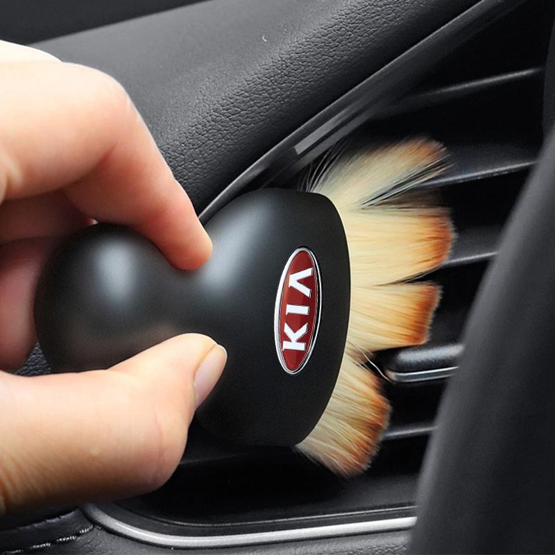 Fashion Car Interior Dashboard Air Outlet Cleaning Tool Dust Removal Soft Brushes For KIA sportage ceed sorento cerato optima picanto rio soul k3 k5
