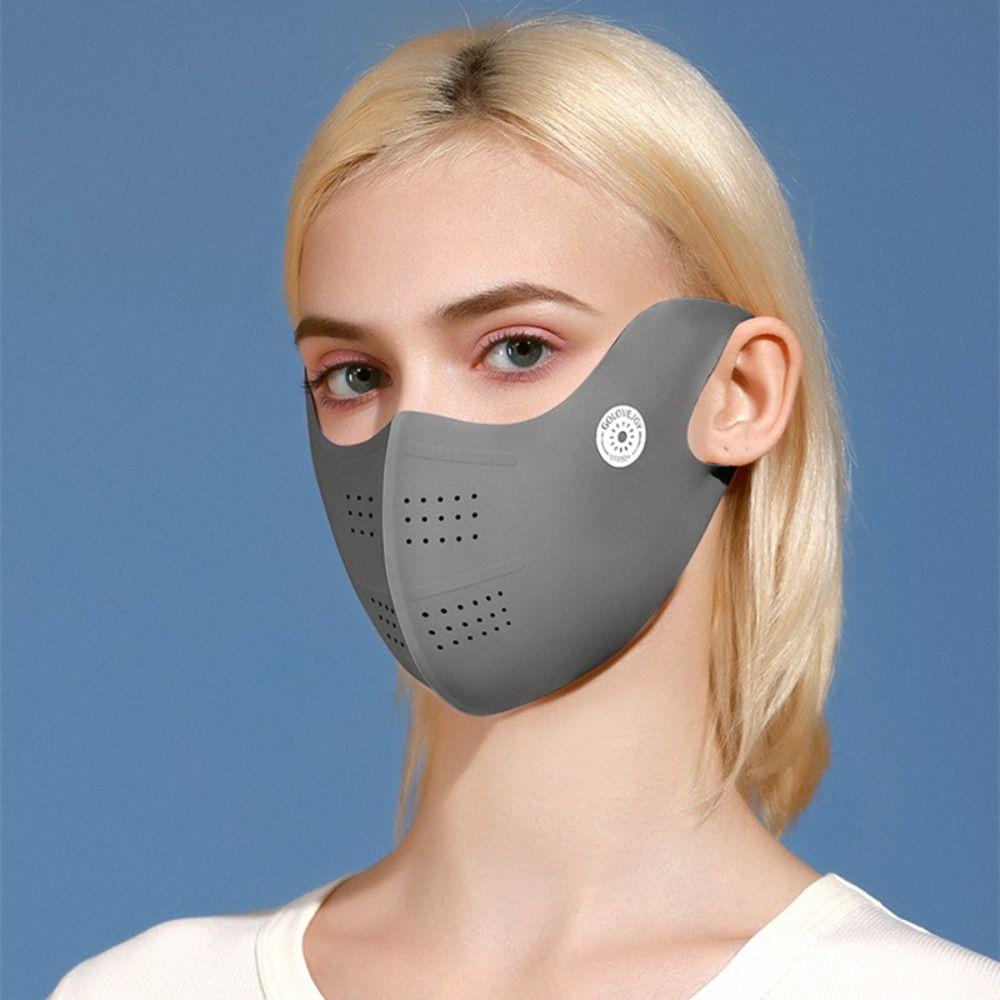 

Маска для лица Ice Silk Mask Солнцезащитный шарф для лица Gini Mask Эластичная маска для лица Fishing чёрный