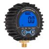 Digital Tire Pressure Gauge LCD Display Four Unit 3‑200PSI Wheel Tyre Air Inflator Monitoring Tester M11x1 Thread Blue