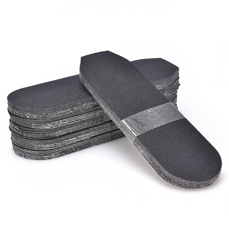 60Pcs/Pack Foot Grit Sanding Cloth Pedicure Feet Care Replacement For Foot Rasp